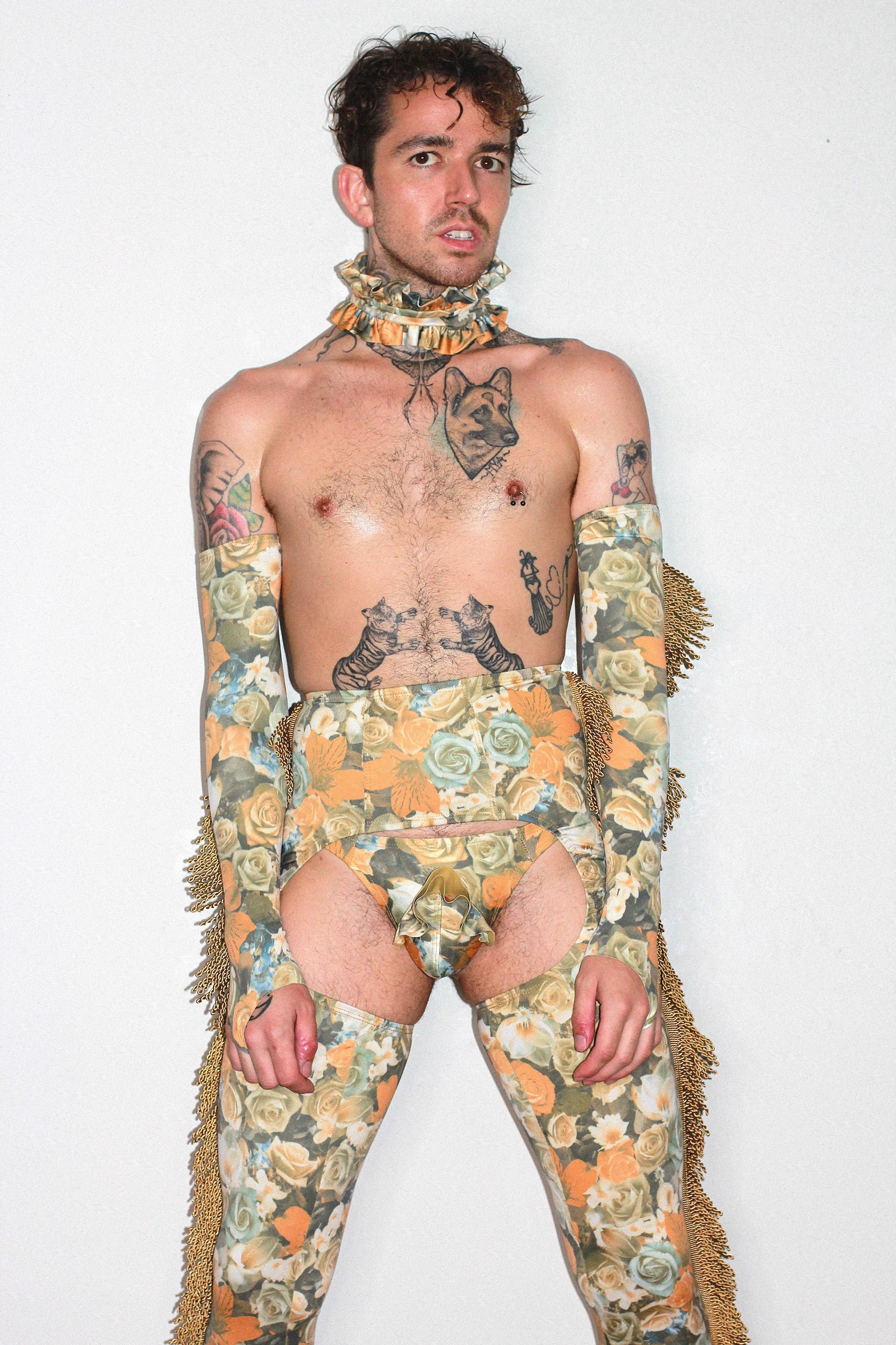 Blooming Fringe Chaps
