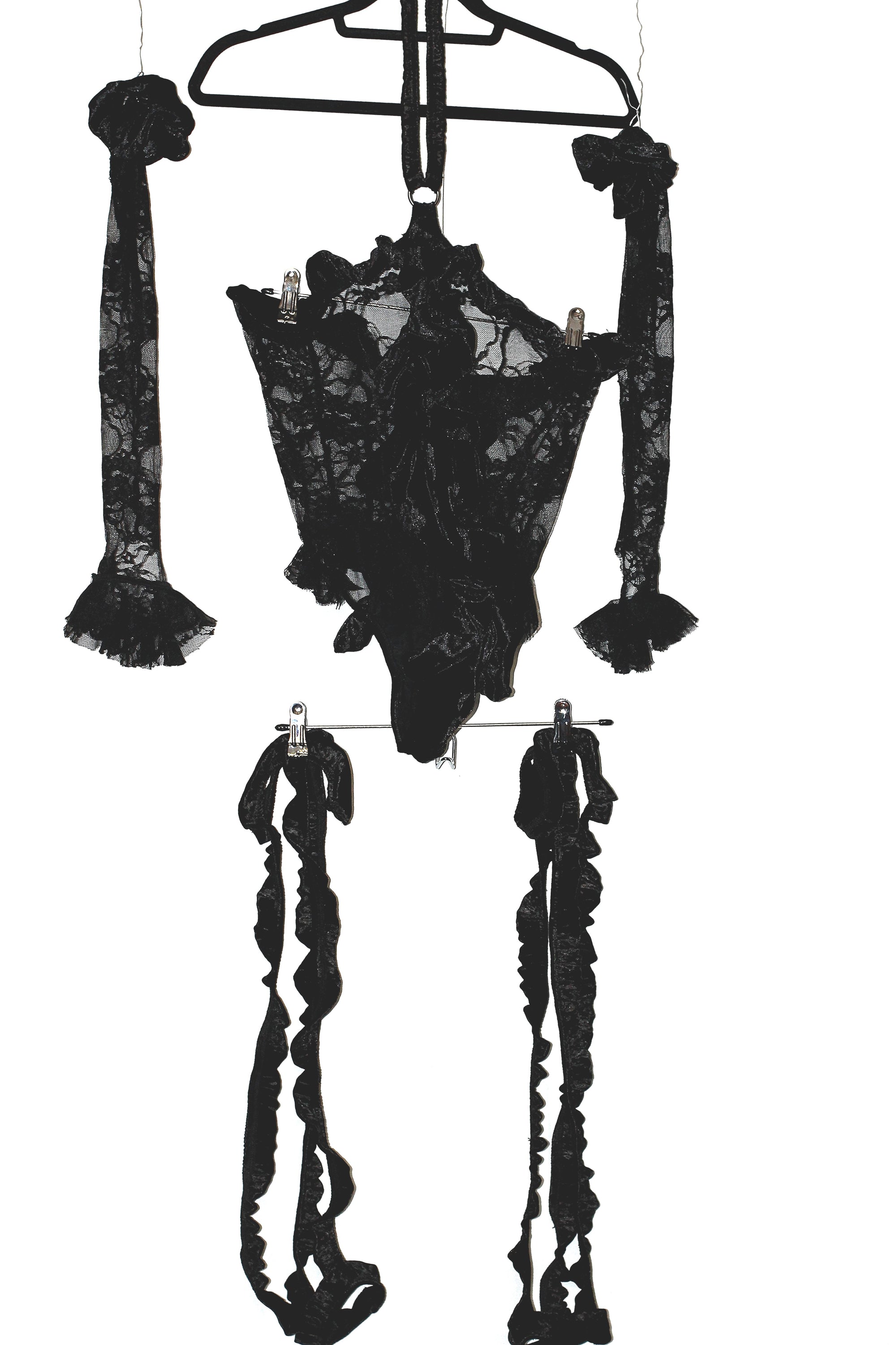 Black lace Slinger