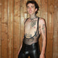 PROWL Leather Fringe Singlet