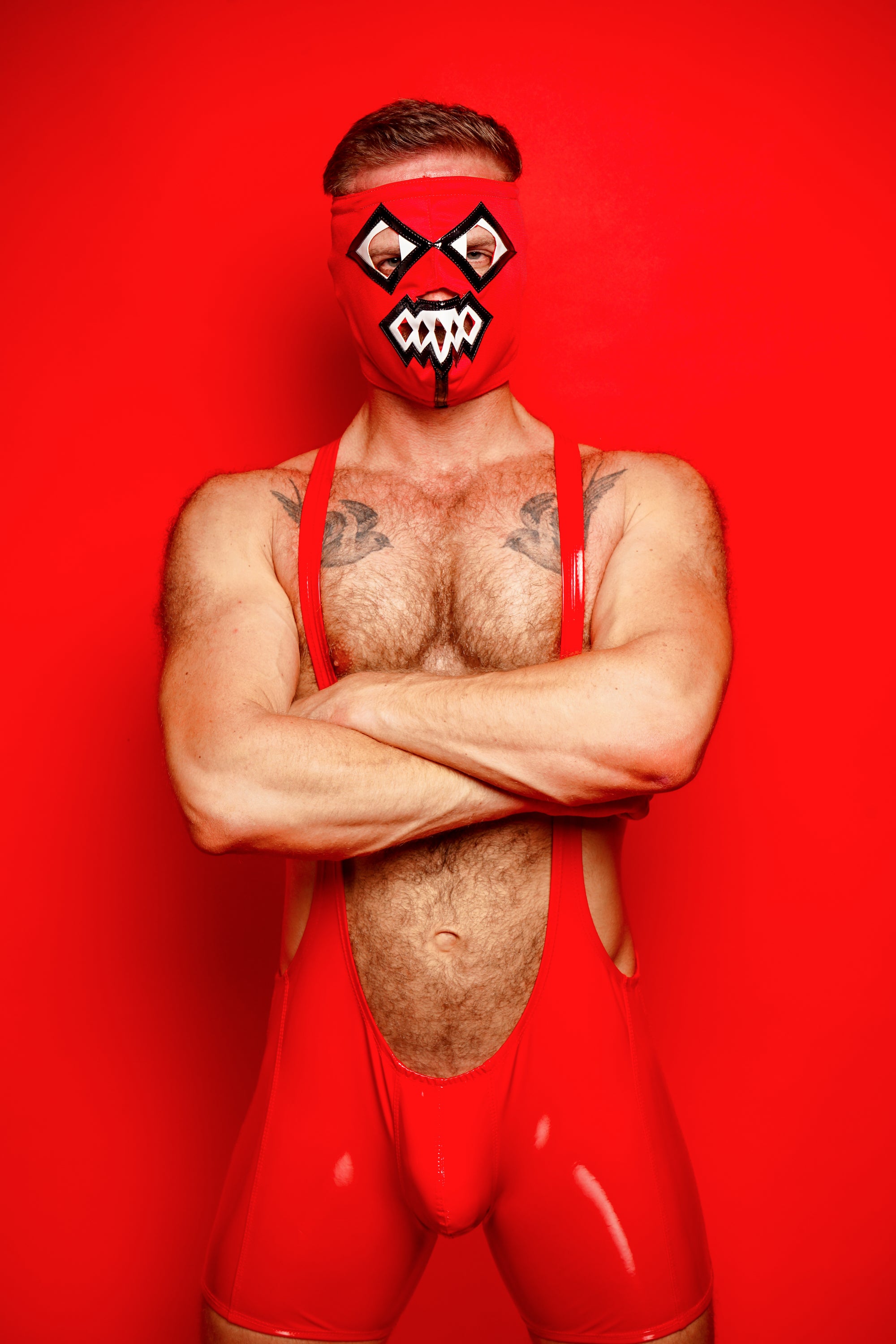 The Classic Red Tease Singlet