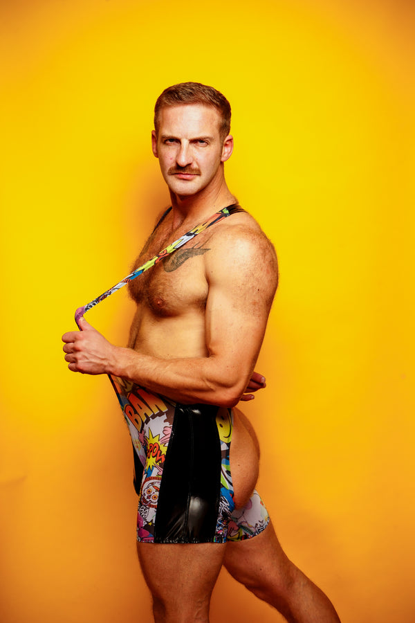Popart Mesh Singlet