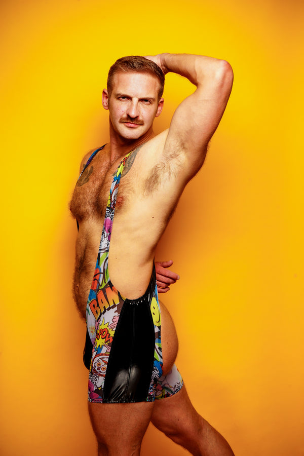 Popart Mesh Singlet