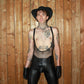 PROWL Leather Fringe Singlet