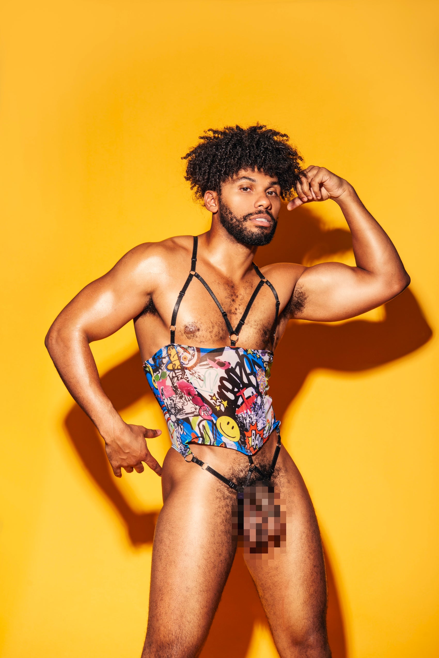 PopArt Harness Bodysuit