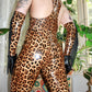 Leopard Vinyl Singlet