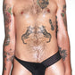 Itty Bitty Little Gay Boy Bikini - Black Spandex