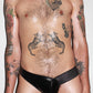 Itty Bitty Little Gay Boy Bikini - Black Reflective Vinyl