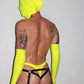 Yellow Spandex Thong