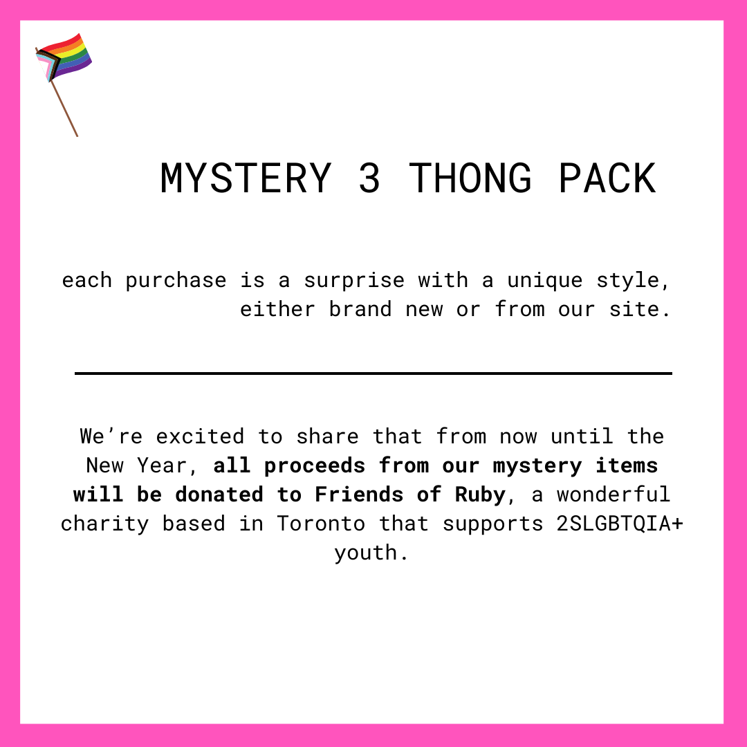 3 MYSTERY THONG PACK