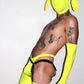 Yellow Spandex Gloves