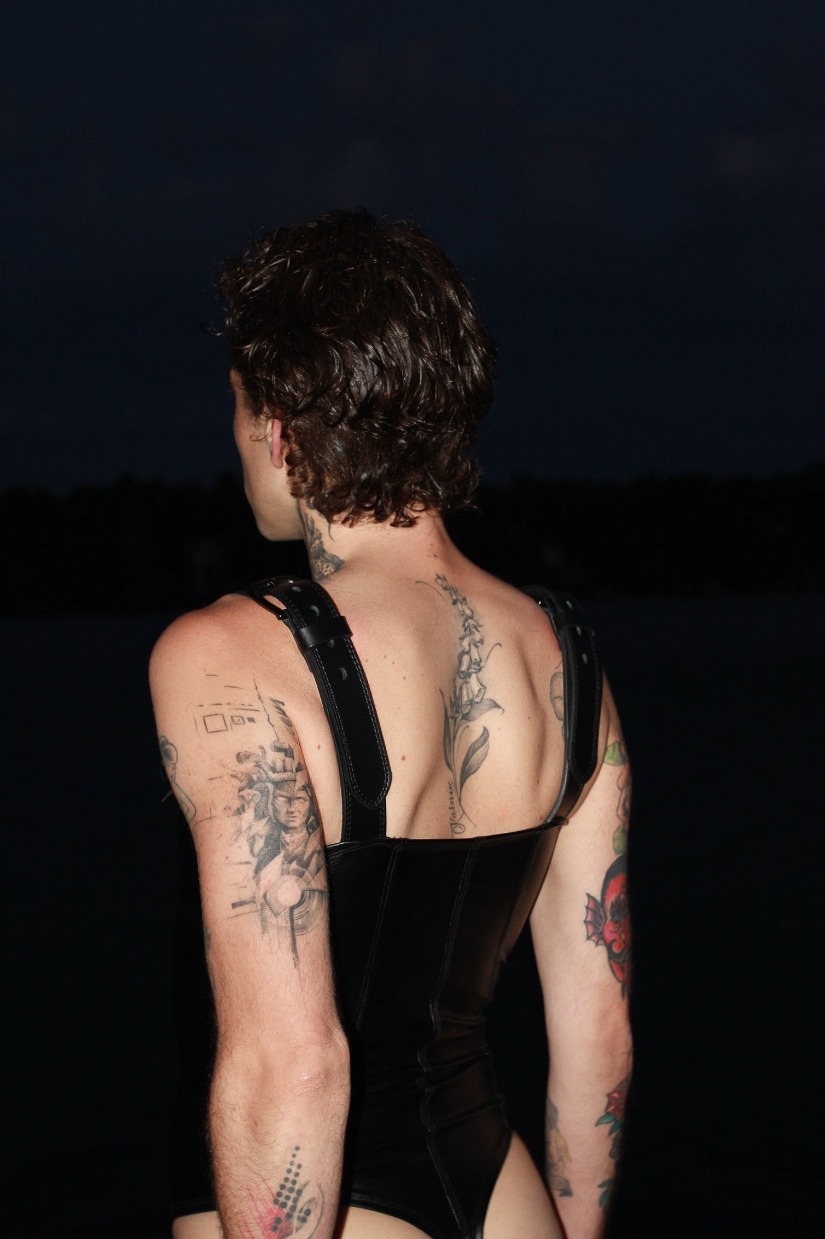 PROWL Leather Harness Bodysuit (customizable)