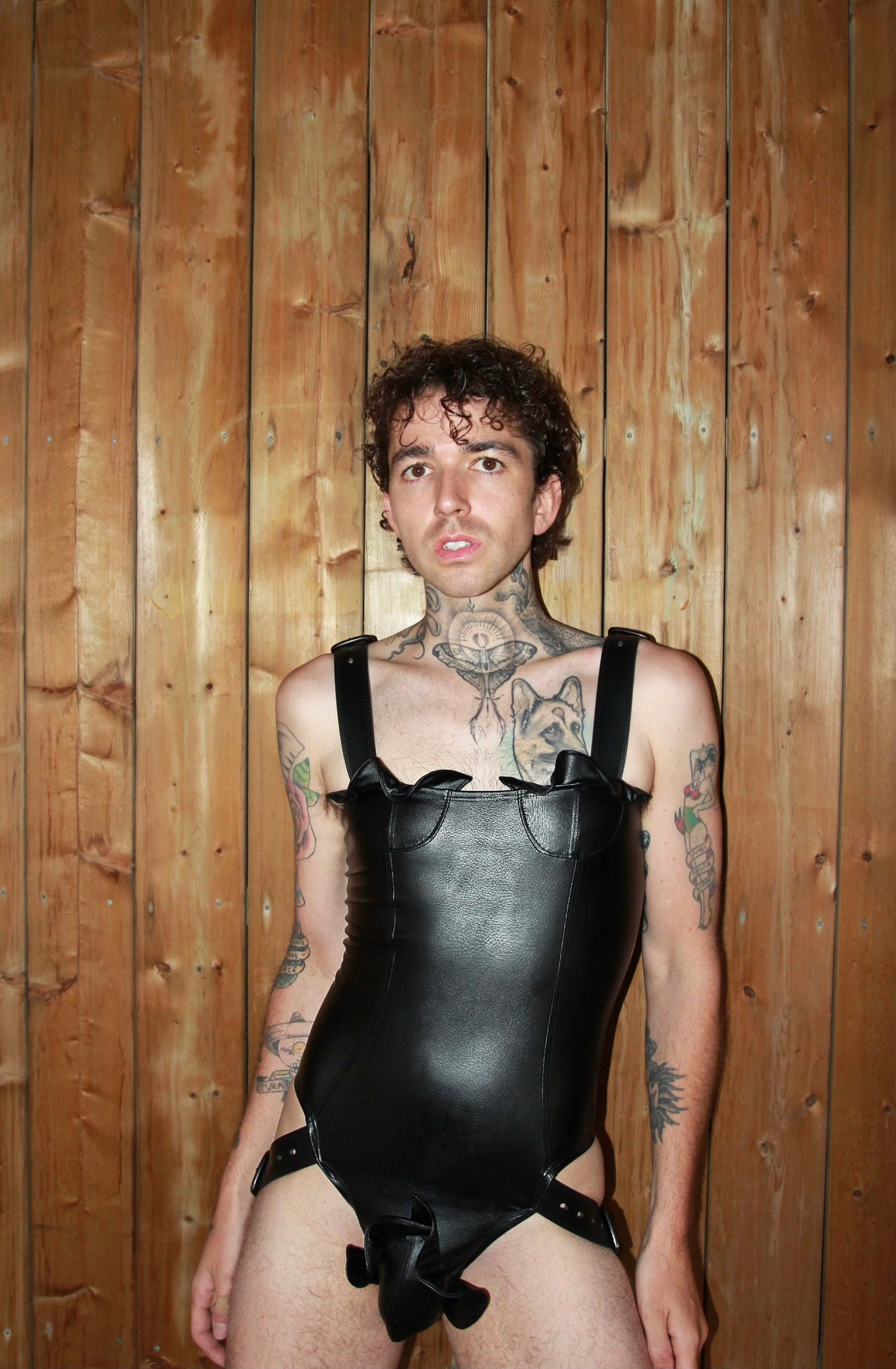 PROWL Leather Harness Bodysuit (customizable)
