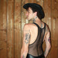PROWL Leather Fringe Singlet