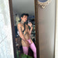 Baby Pink Vinyl Leg sleeves