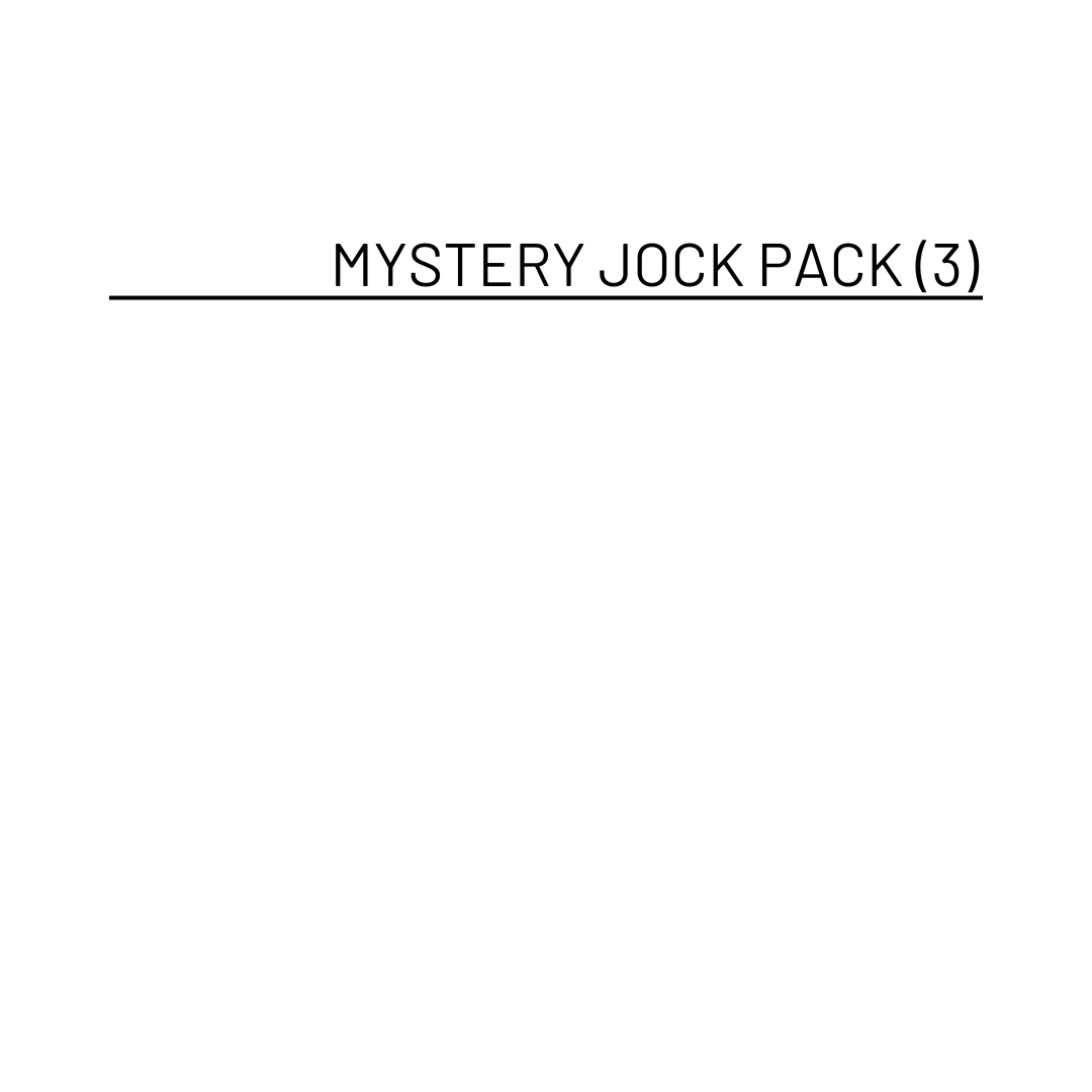 MYSTERY JOCK PACK (3)