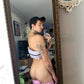 Baby Pink Vinyl Leg sleeves
