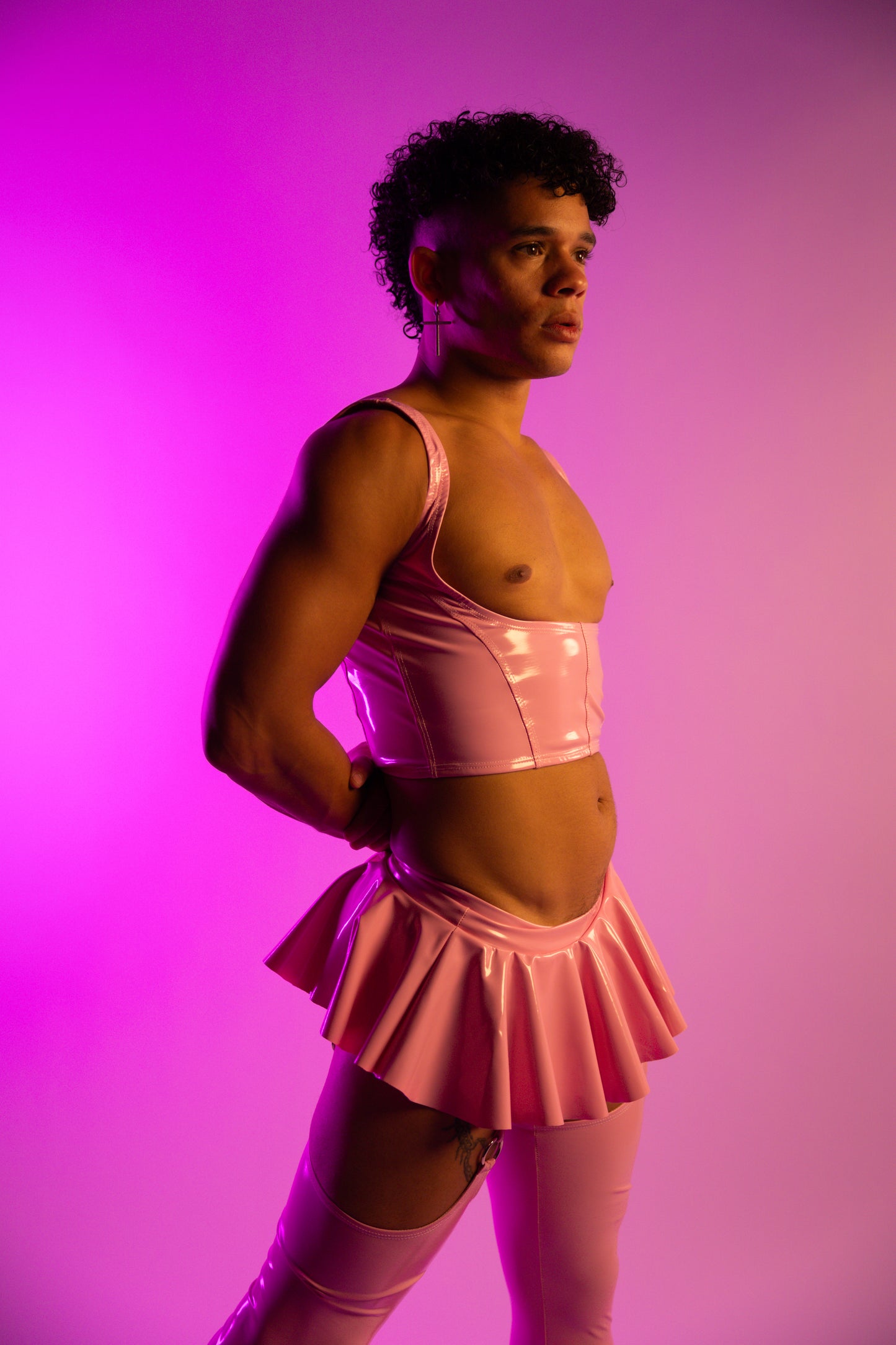 Baby Pink Skirt Chaps