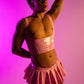 Baby Pink Skirt Chaps