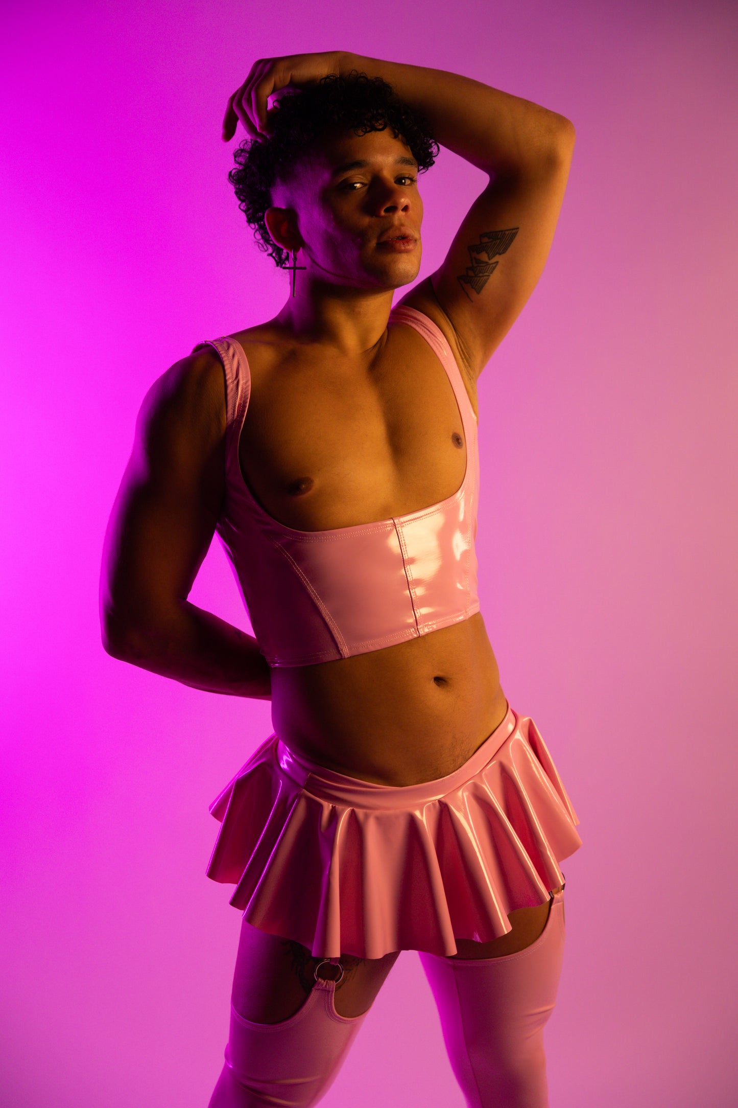 Baby Pink Skirt Chaps