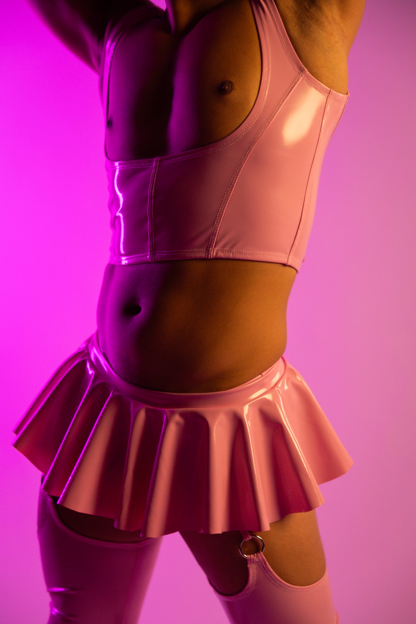 Baby Pink Skirt Chaps