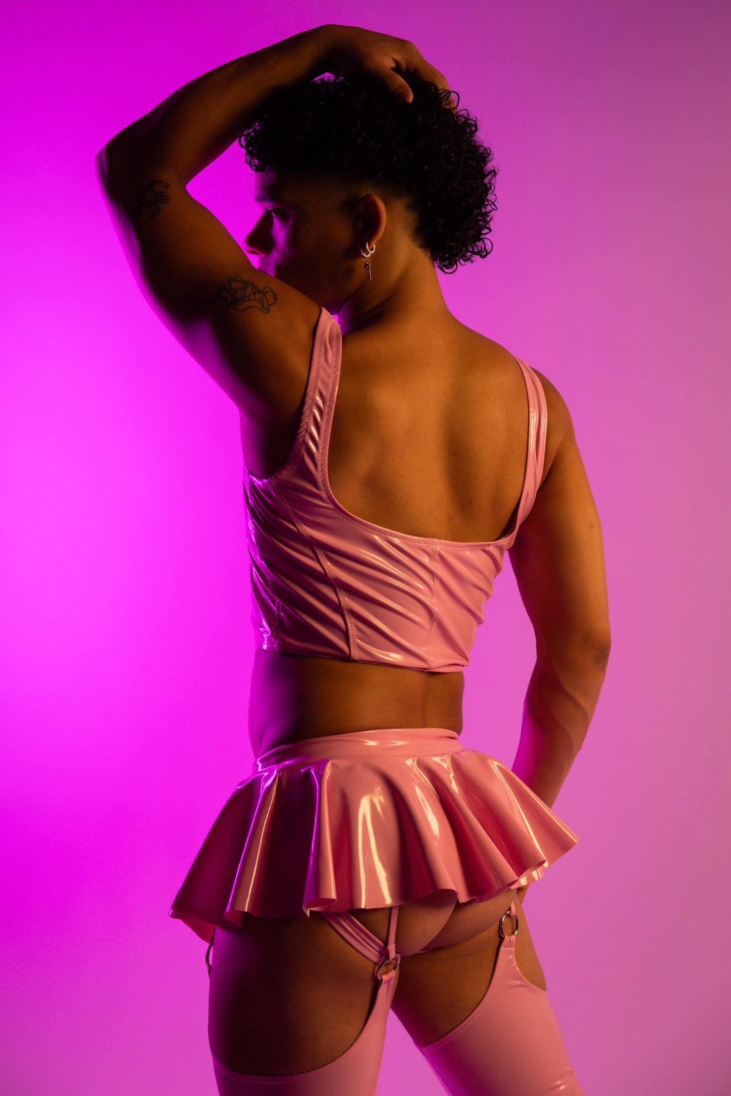 Baby Pink Skirt Chaps