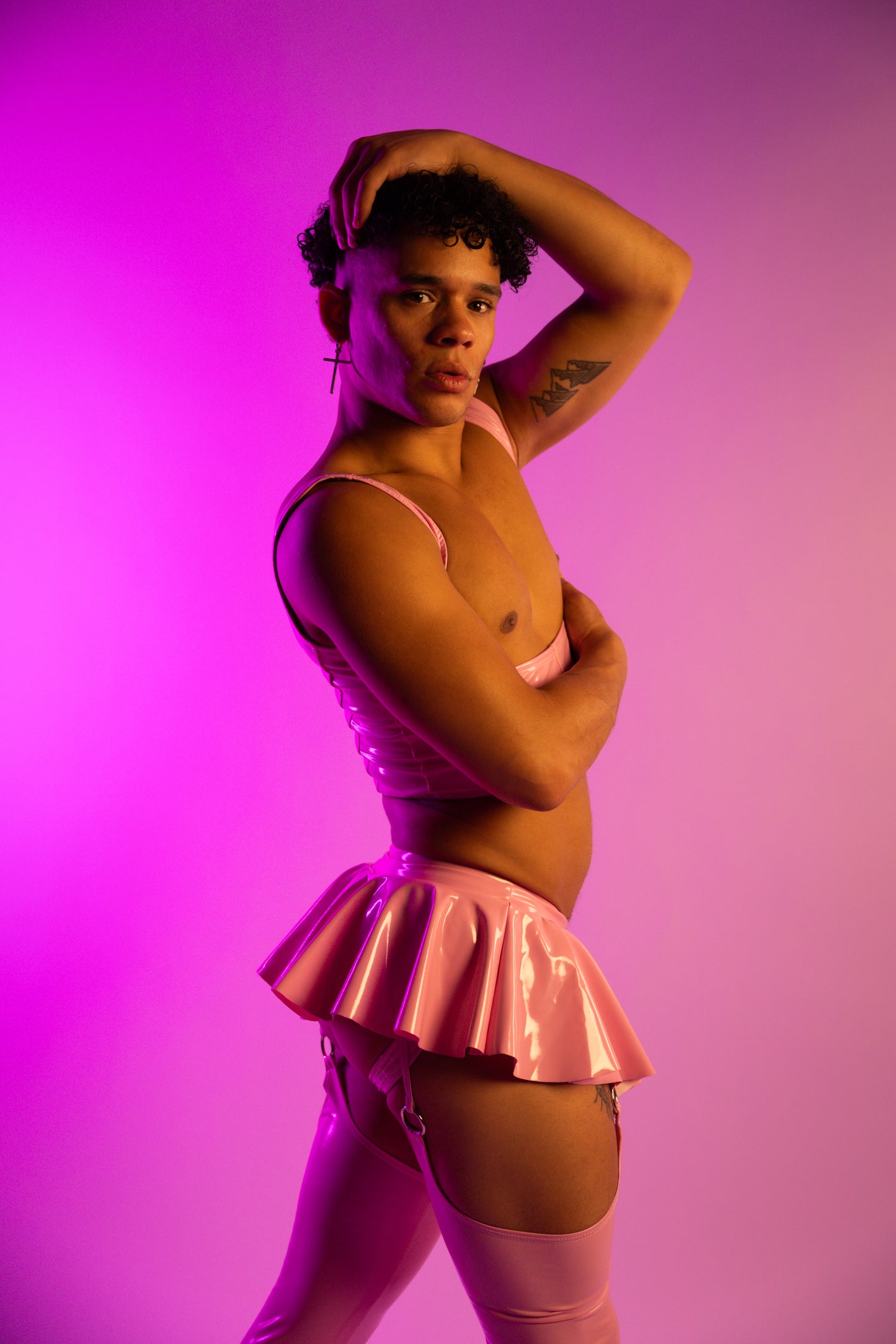 Baby Pink Skirt Chaps
