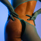Teal Mesh Catsuit