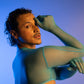 Teal Mesh Catsuit