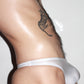 Itty Bitty Little Gay Boy Bikini - White Spandex