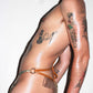 Blooming Tie Fringe Thong
