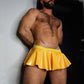 Yellow Vinyl Skirt Jock
