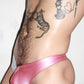 Itty Bitty Little Gay Boy Bikini - Pink Reflective Vinyl