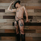 Matte Vinyl Fringe Thong