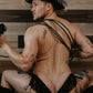 Matte Vinyl Fringe Thong