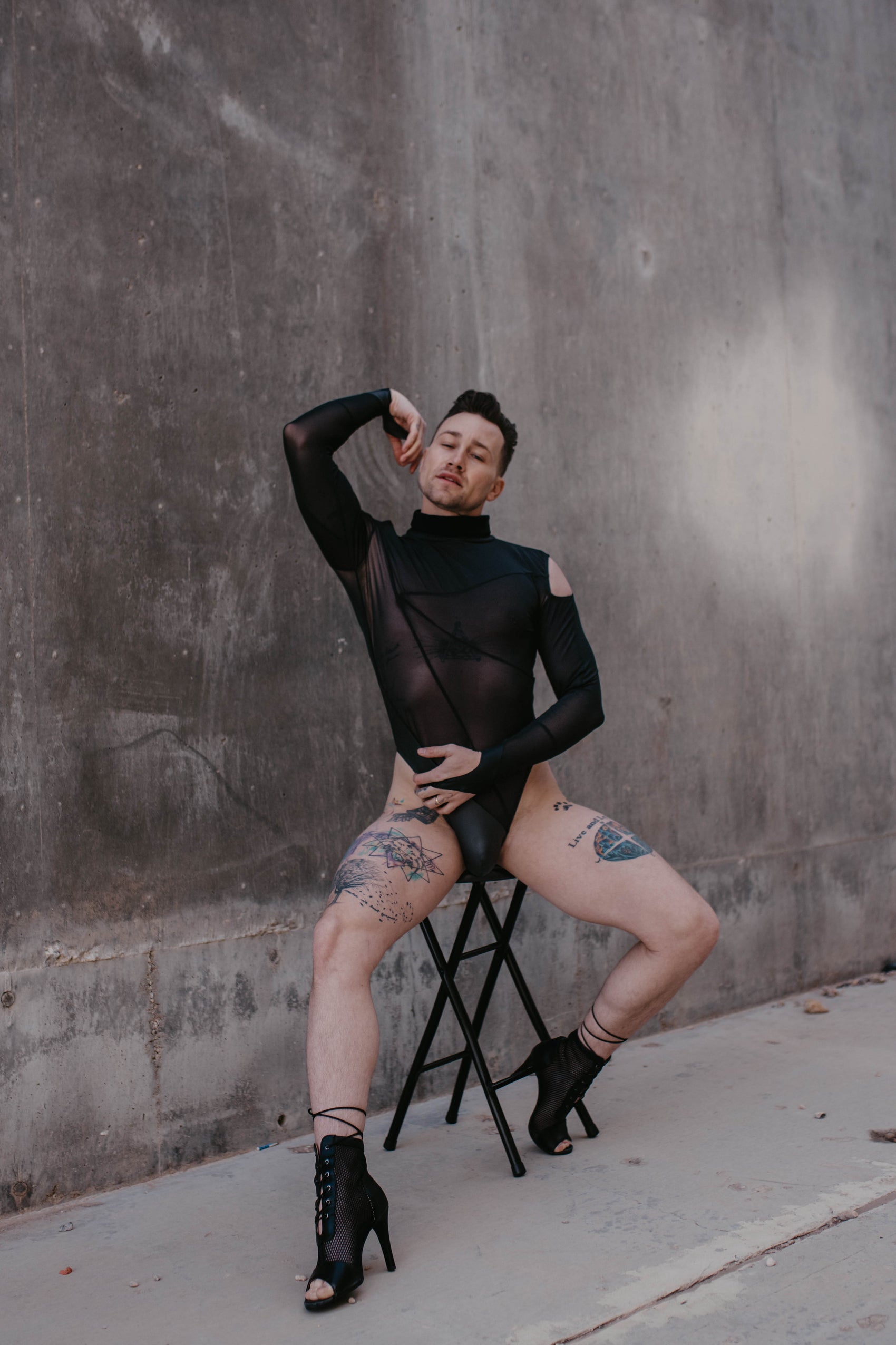 Mesh Matte Bodysuit