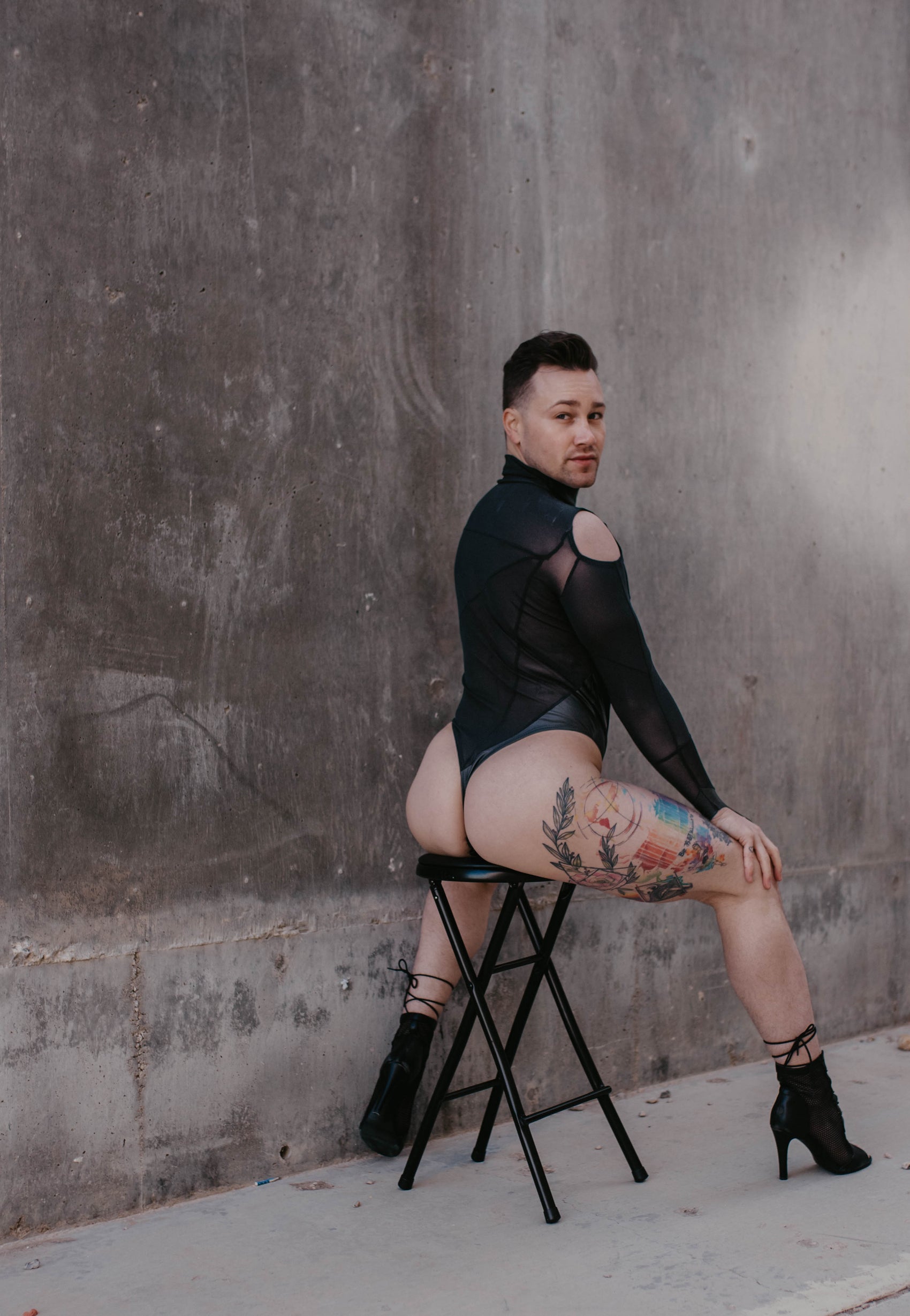Mesh Matte Bodysuit