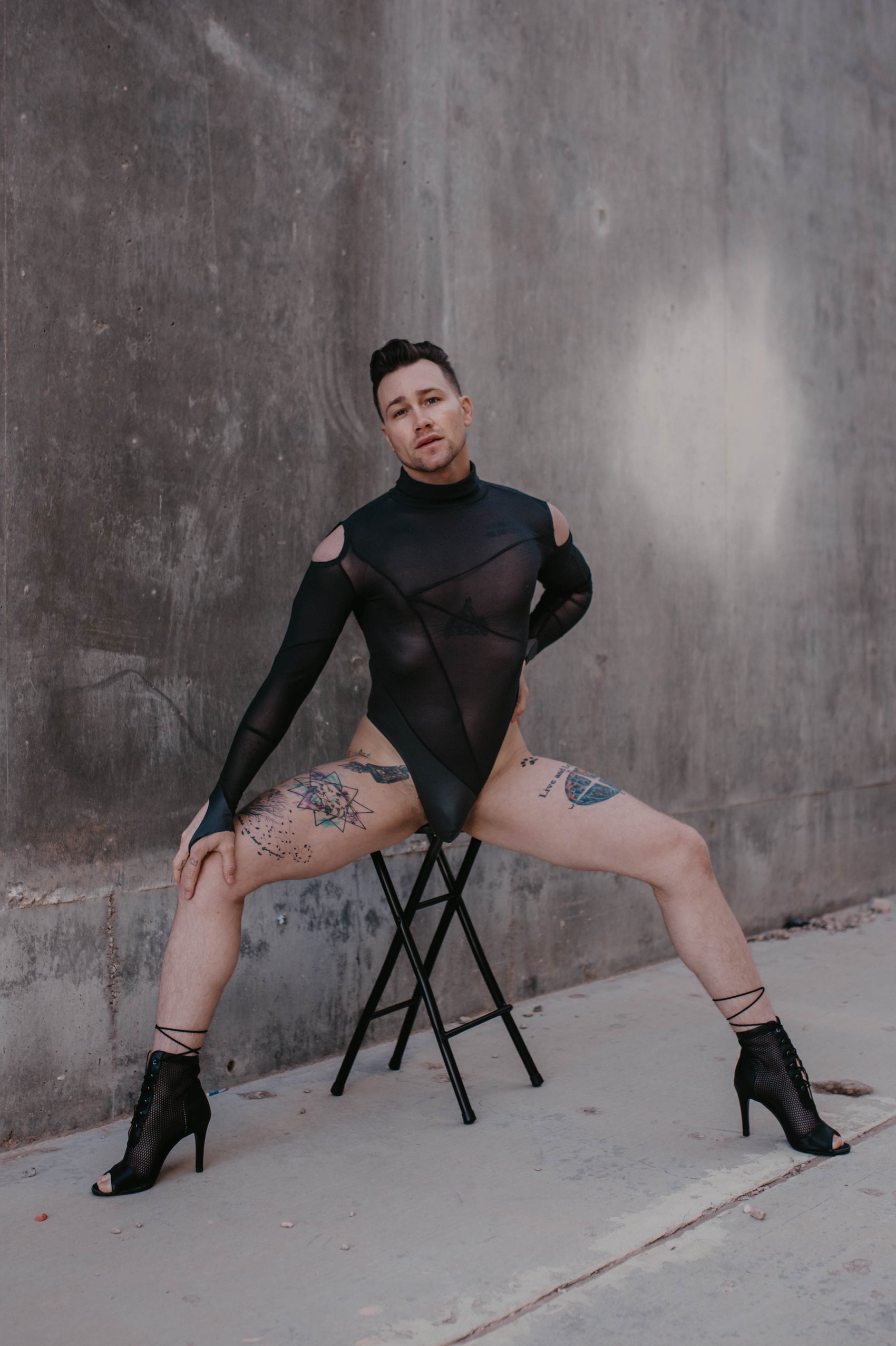 Mesh Matte Bodysuit