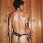 Itty Bitty Little Gay Boy Bikini - Black Spandex