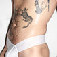 Itty Bitty Little Gay Boy Bikini - White Spandex