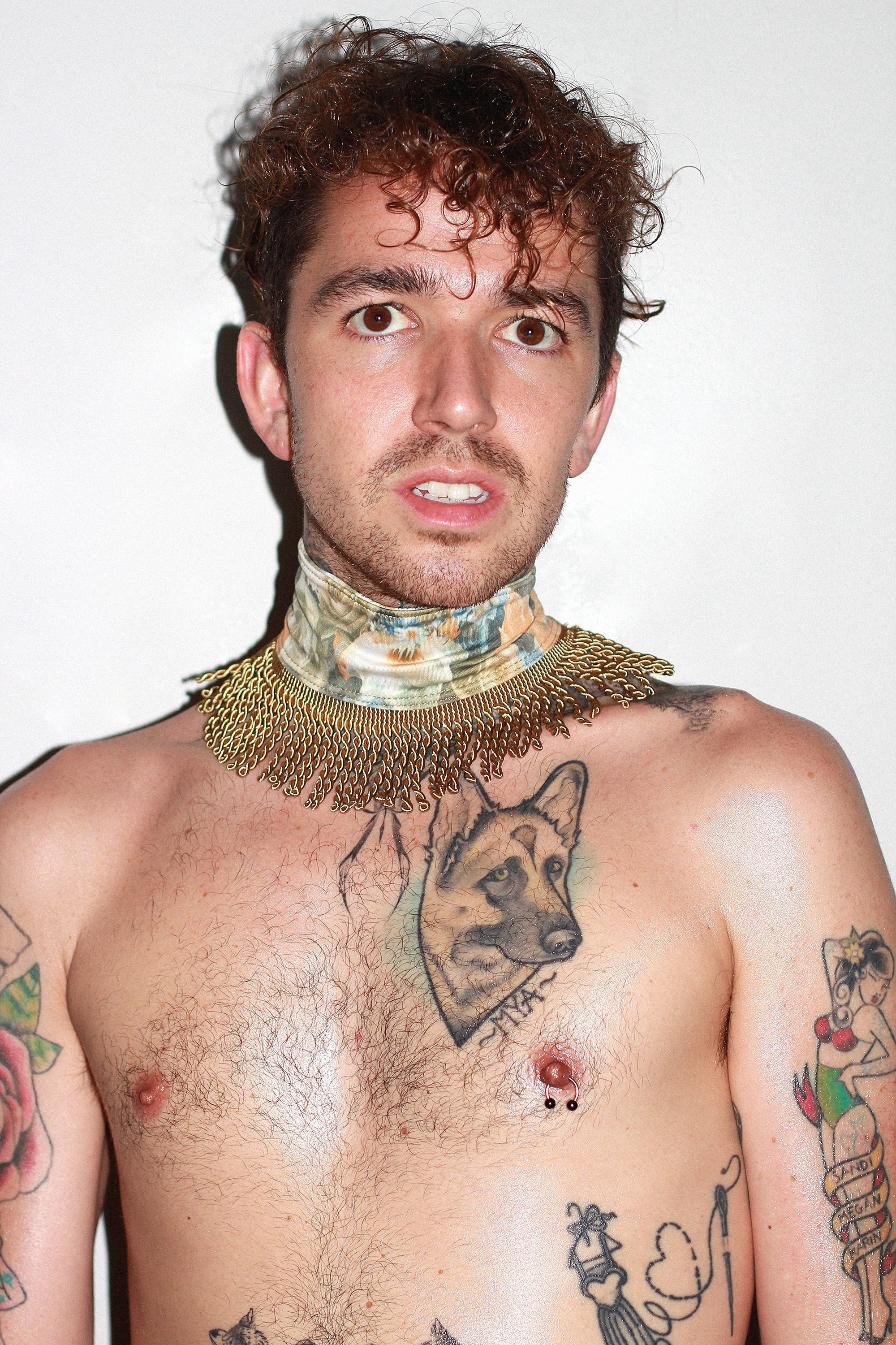 Blooming Fringe Neckband