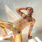 Gold Tie Thong