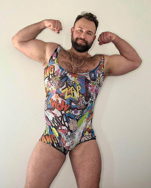 PopArt  Wrestler Singlet