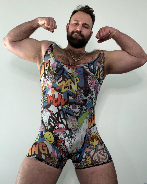 PopArt  Wrestler Singlet