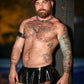 Kennie Mas Black Vinyl Skirt Jock