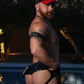Kennie Mas Black Vinyl Skirt Jock 