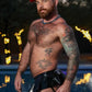 Kennie Mas Vinyl Skirt Jock