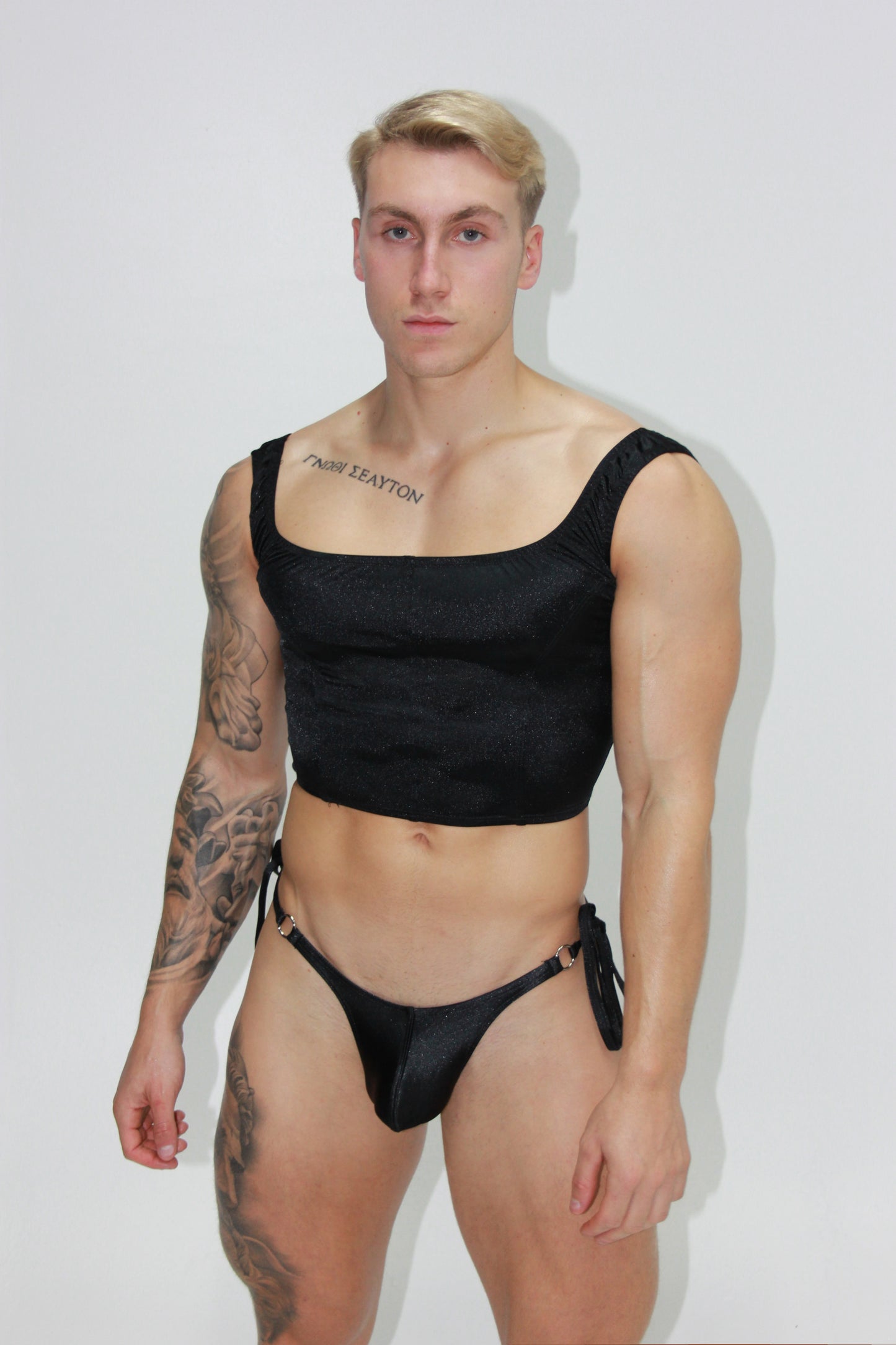 Satin Tie Thong