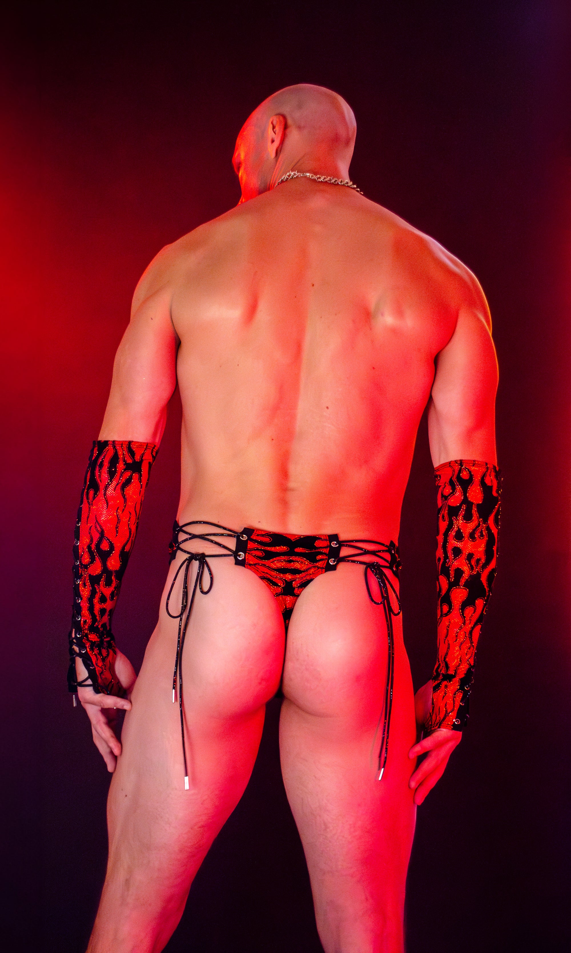 Inferno Lace Up Thong