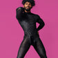 Leopard Mesh Catsuit