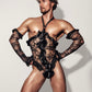 Black lace Slinger